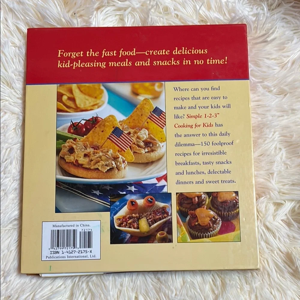 Simple 1-2-3 Cooking‎ for Kids Book